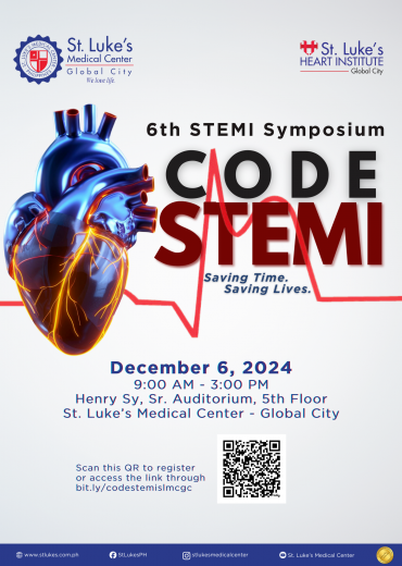 6th STEMI Symposium: CODE STEMI, Saving Time. Saving Lives.