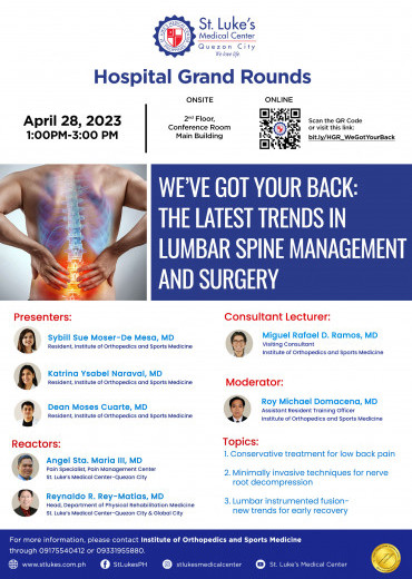 We've Got Your Back: The Latest Trends In Lumbar Spine Management And ...