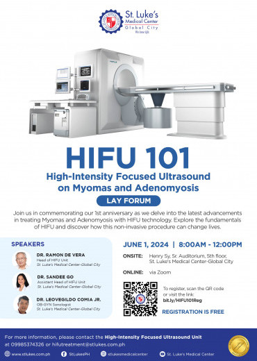 HIFU 101: High-Intensity Focused Ultrasound on Myomas and Adenomyosis