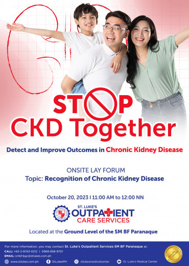 Stop CKD Together: Recognition of Chronic Kidney Disease